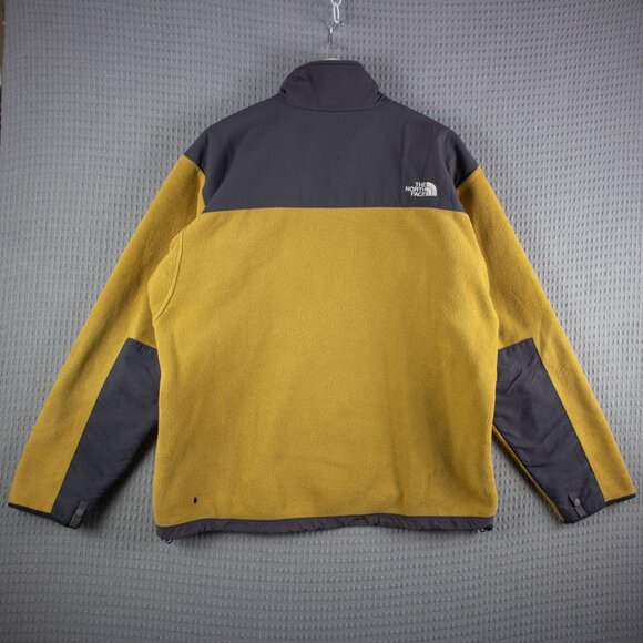 The North Face Denali Yellow Jacket Mens Large 2000s Y2K - Picture 2 of 8
